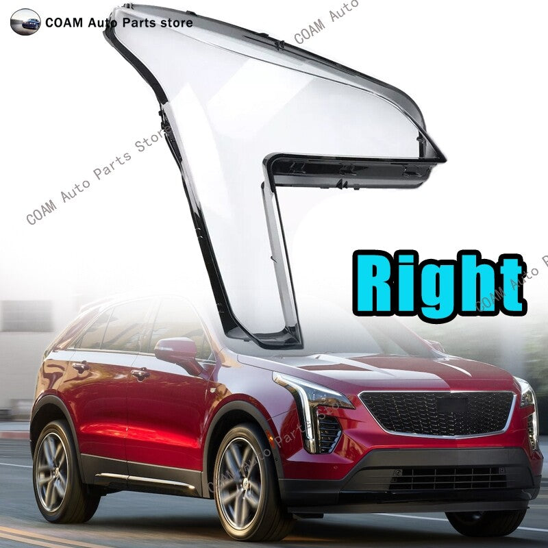Right side: Headlight protector lens cover for Cadillac XT4 2018-2021