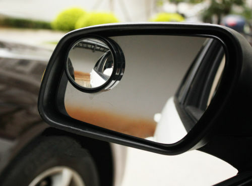 2x Side Parking Mirror Driver Side Blind Spot Wide Angle Round Fits for Nissan for BMW