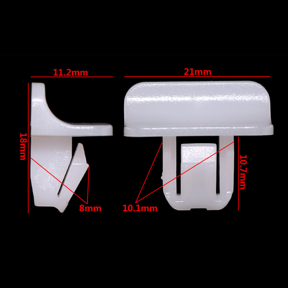 10 Car Bumper Cover Fascia Grille Molding Retainer Clips for Chrysler for Jeep for Dodge