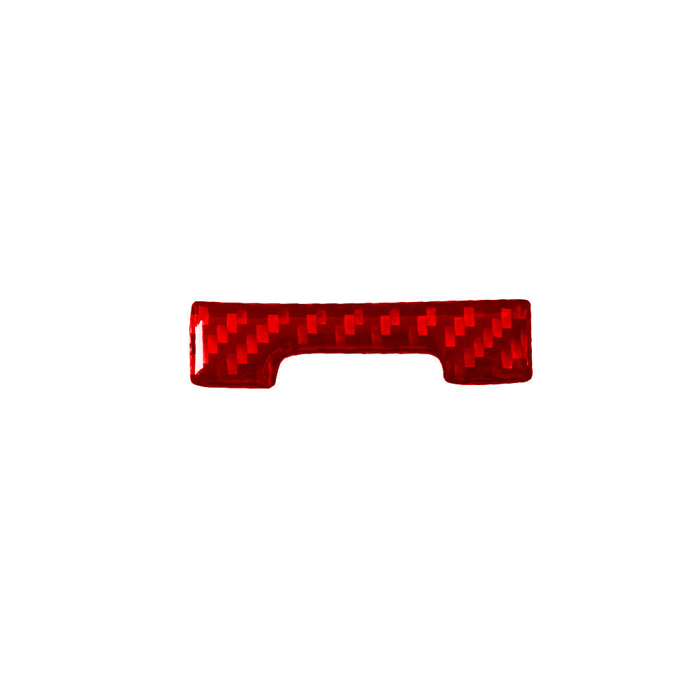 Red Carbon Fiber Console P-Gear Bezel for Land Rover Discovery Sport 2015-19