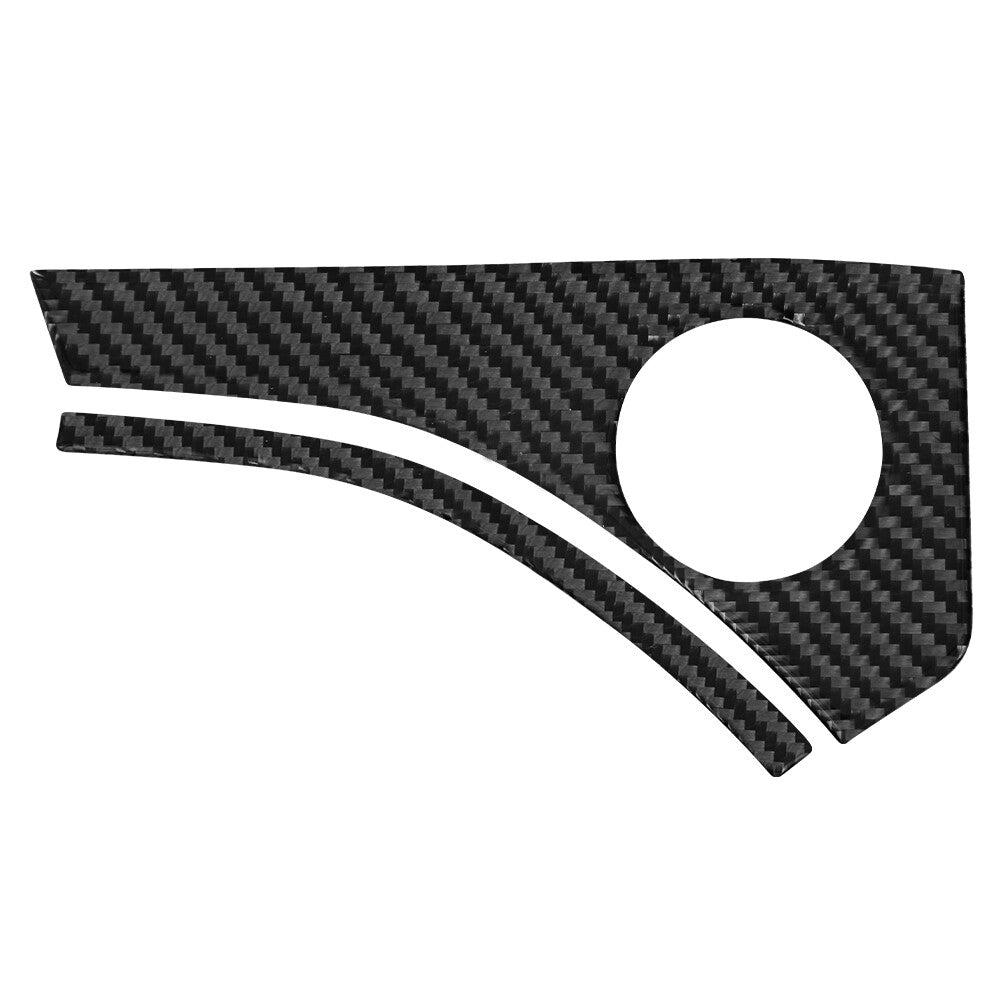 Carbon Fiber Engine Start Button Frame Cover Trim for Ford Explorer 2020-2023