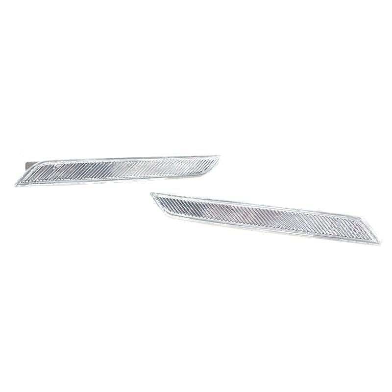 Dual front bumper side marker reflector lights suitable for BMW X6 E71 E72 X5M 2008 - 2014