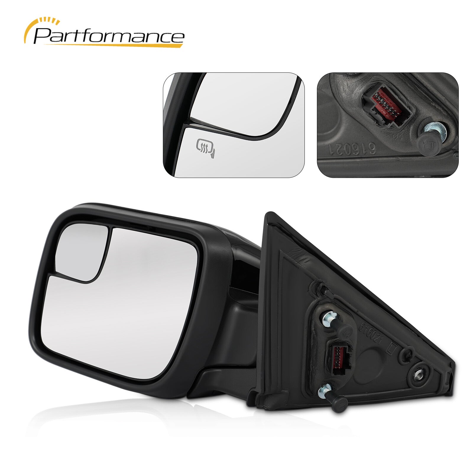New mirror-heated driver, left-hand grip suitable for Ford Explorer 2016 - 2019 FO1320555