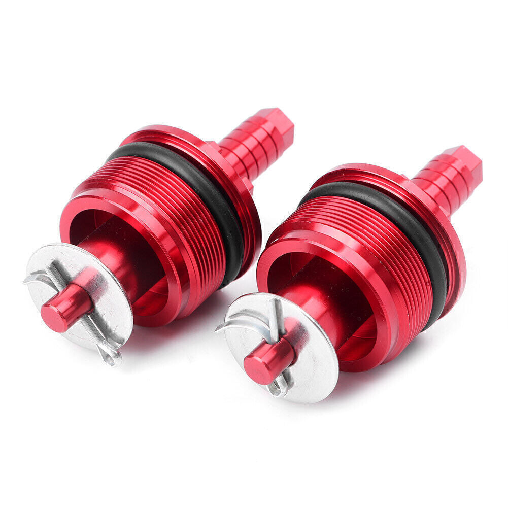 Fit for Honda CMX250CNC Front Shock Absorber Regulator Adjuster Bolt Screw RED