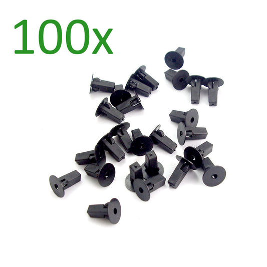 100Pcs Fender Liner Clips for Toyota for Corolla for Camry Highlander Tacoma ES250 RX300
