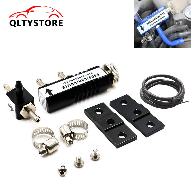 Adjustable Racing Manual Turbo Bypass Controller Kit 30PSI Black Universal