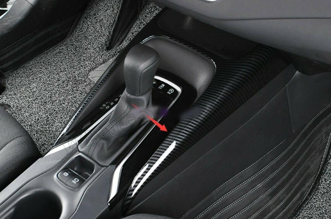 Carbon Fiber Interior H decorative frame for Toyota for Corolla Hatchback 2020-2022