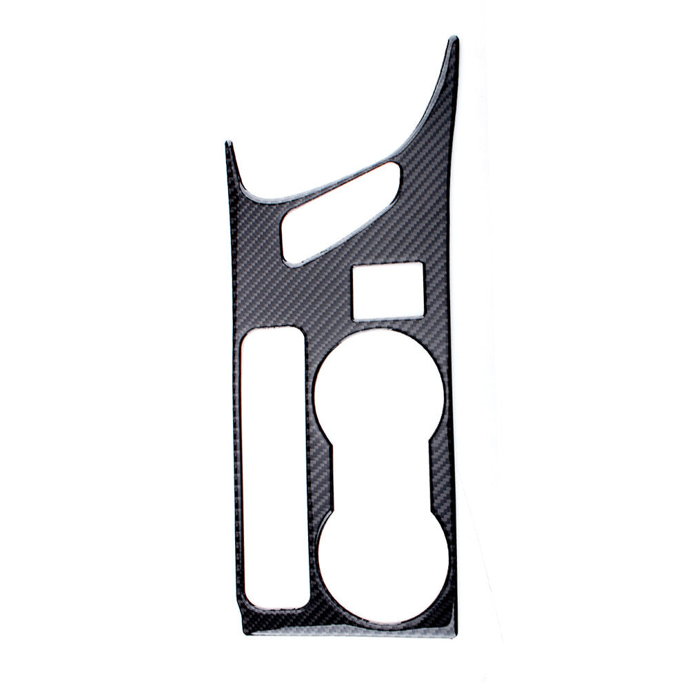 Carbon Fiber Interior Water Cup Panel Cover Trim for Toyota for Corolla 2014-2018