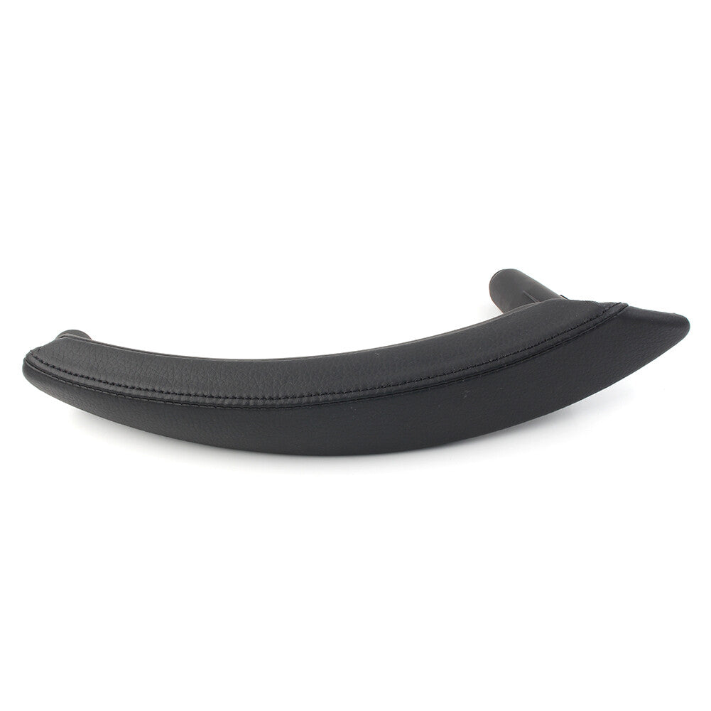 Fit for BMW X5 X6 E70 Black 1x Door Trim Pull Handle Right Side Leather