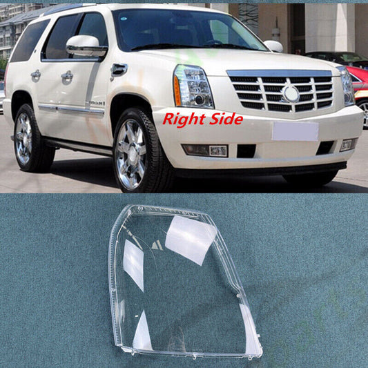 Right Front Headlight Lens Housing +Sealant Glue for Cadillac for Escalade 2007-2014