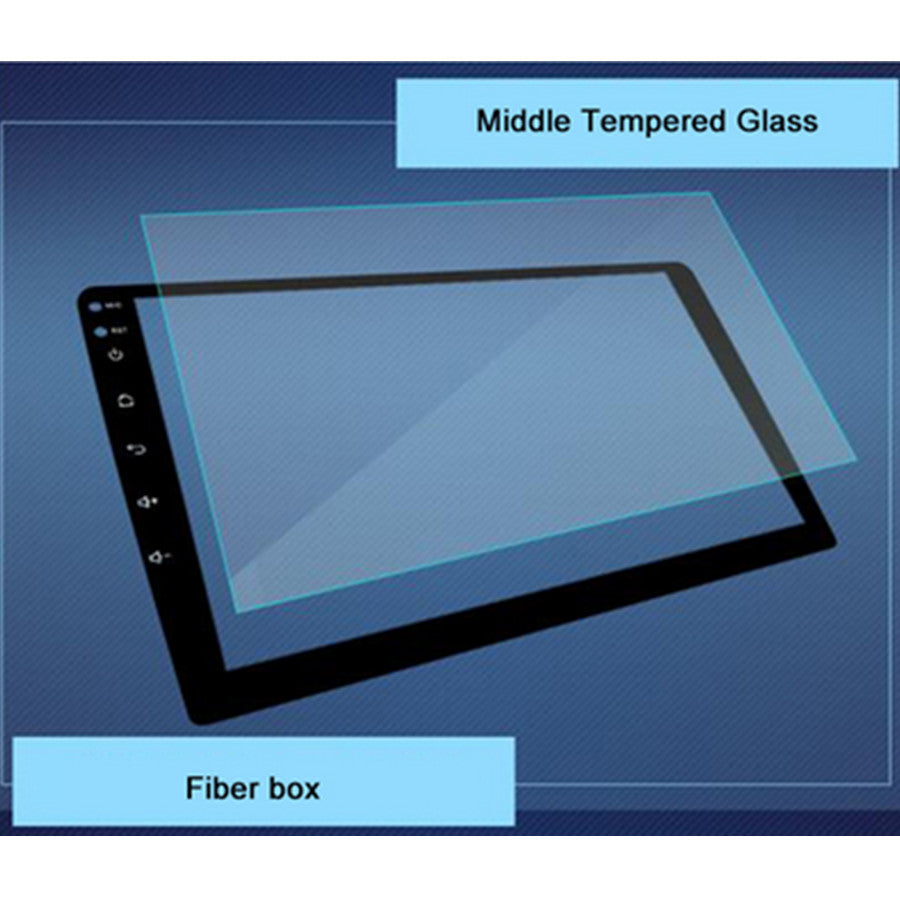 HD 10.1 inch Tempered Glass Film Screen Protector Ultra Thin Clear For Car DVD