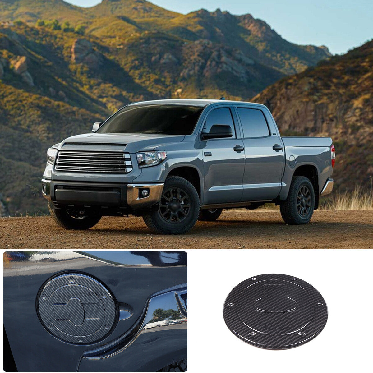 Smoked Black Rear Fog Light Trim for Cadillac for Escalade 2021-2023