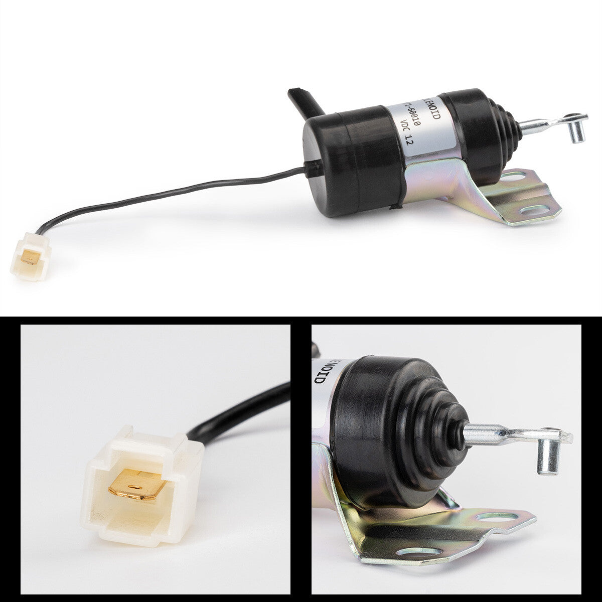 3923680 3930233 For 6CT 6CT8.3 6CTA 6B 5.9L Engine 12V ShutDown Solenoid