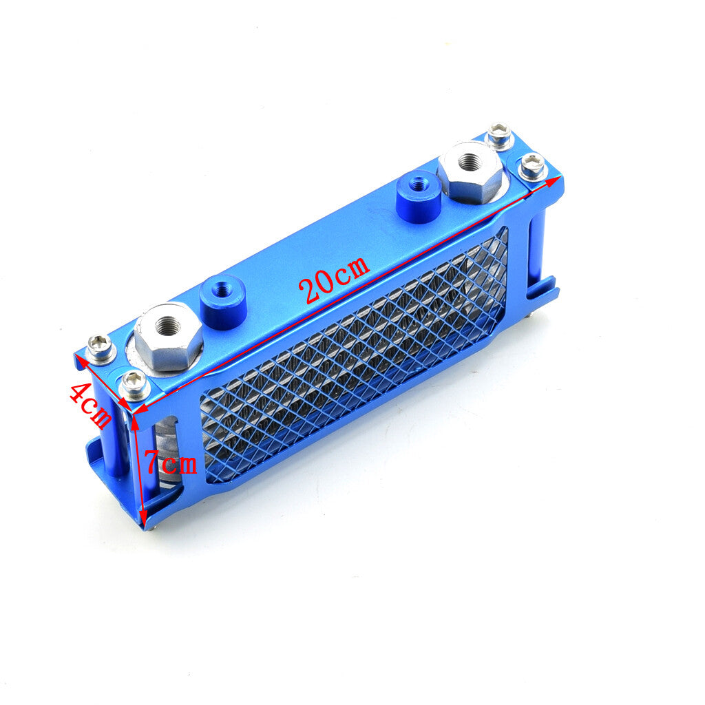 Off-road Motorcycle blue Modified Oil Cooler Oil Cooling Tool Dirt Bike ATV