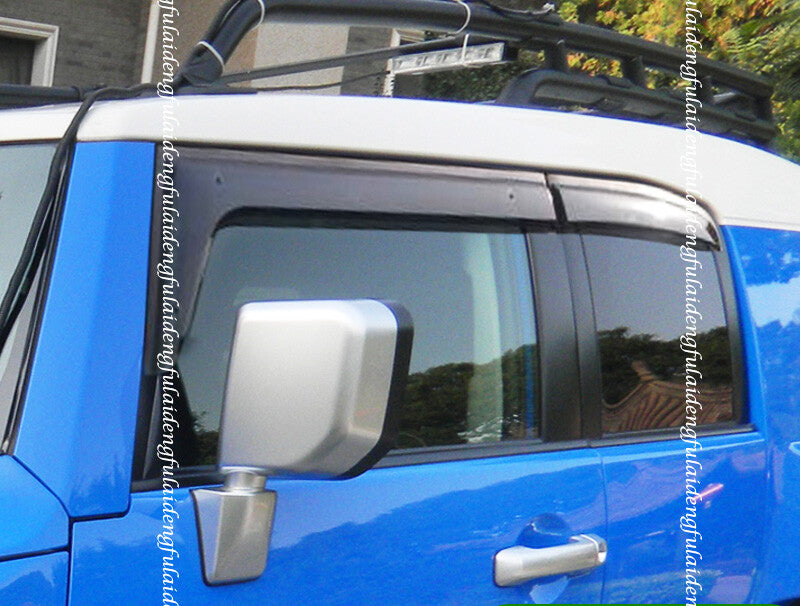 for Toyota FJ Cruiser 06-2021 Window Visor Vent Sun Shade Rain Guard Door Visor