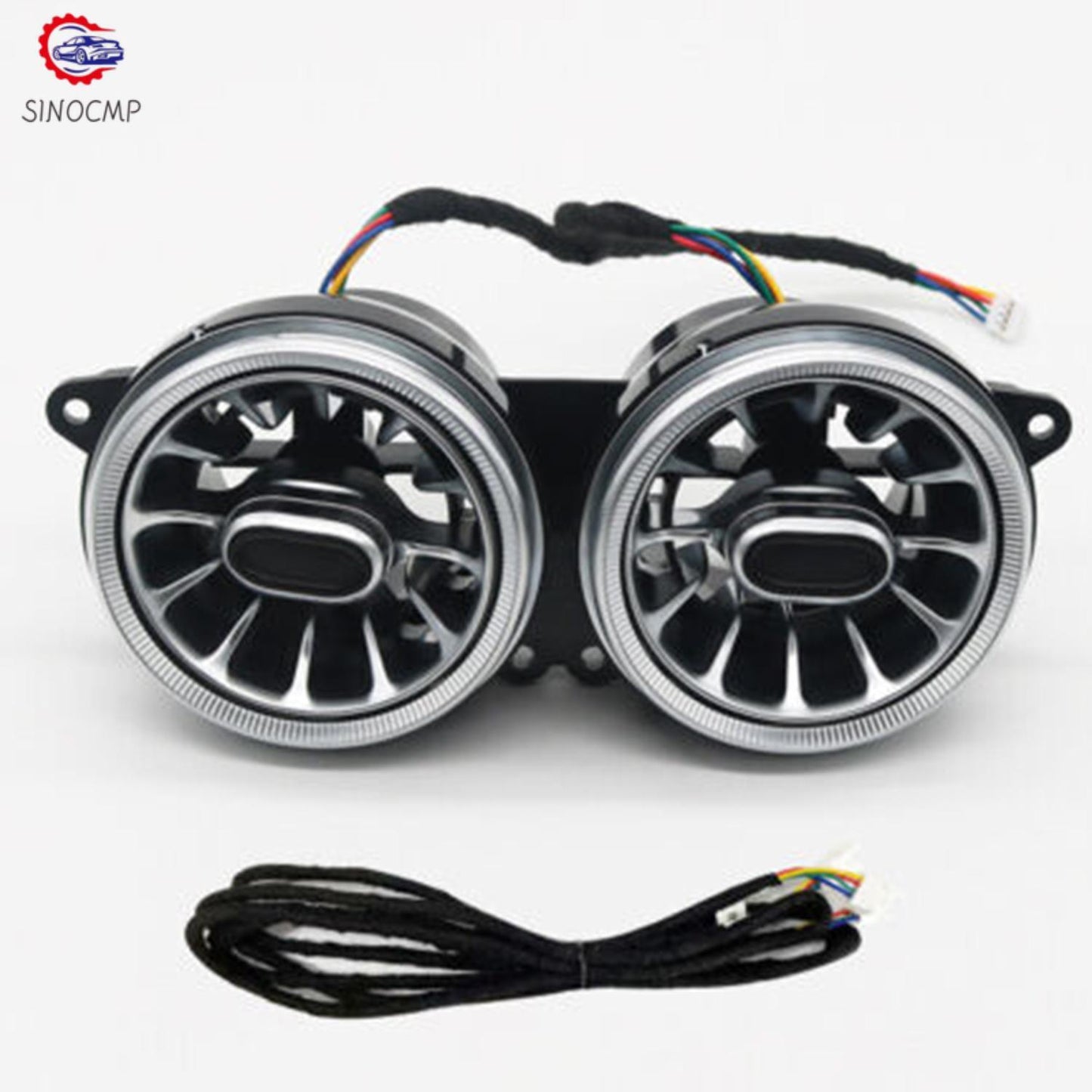 7/64 Colors Rear Air Vent LED Ambient Light For 2014-2020 for Mercedes-Benz S W222