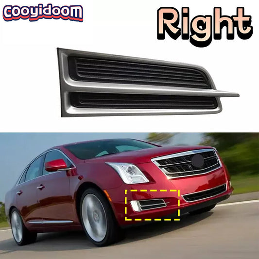 Right Front Fog Light Cover Grills Trim for Cadillac XTS 2013-2017