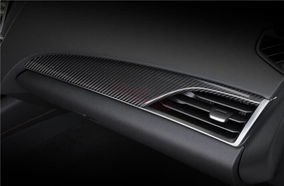Dry Carbon Fiber Car Interior kit Cover Trim 8PCS Fit for Cadillac CT5 2020-2022