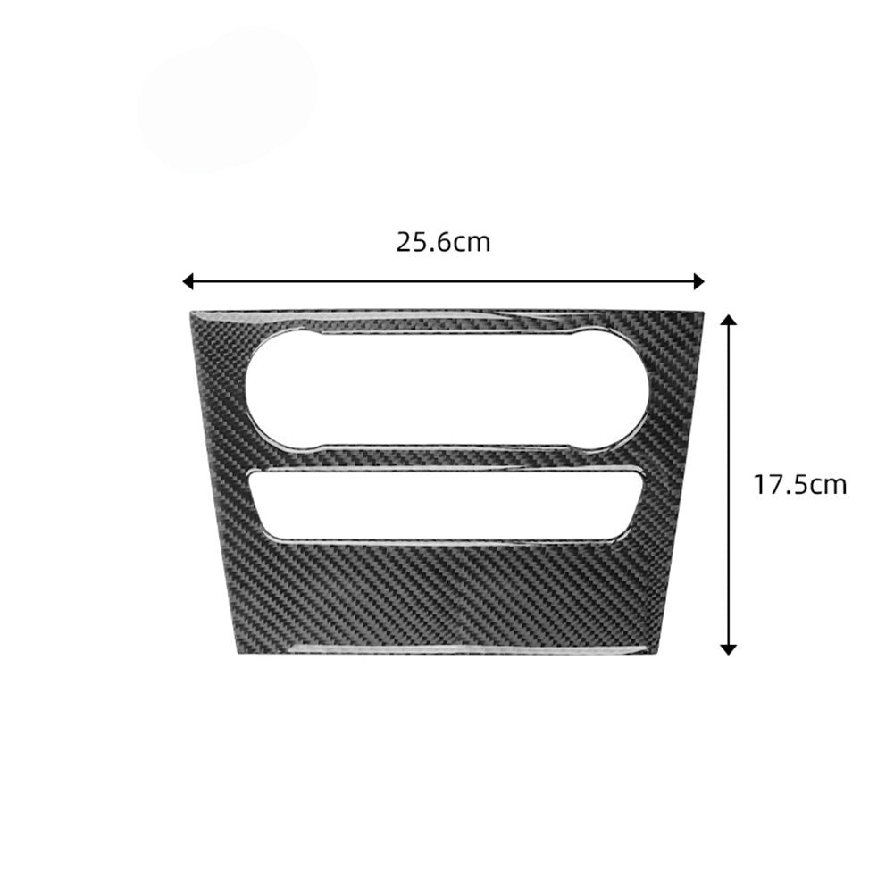 Carbon Fiber Multimedia Button Cover Trim for Mercedes Benz M-class W164 2006-11