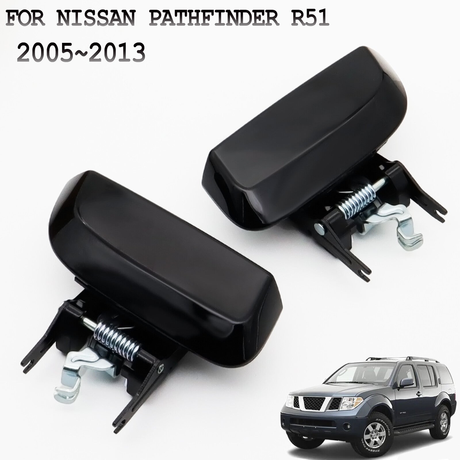 Rear Exterior Outer Left Right Door Handle for Nissan Pathfinder R51 2005~2013