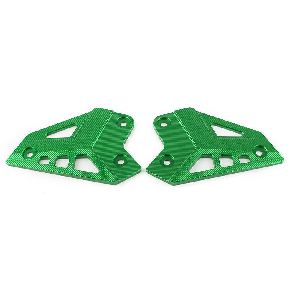 Rear Foot Rest Foot Peg Heel Guard Cover Fit for Kawasaki Z900 2017-2019 Green