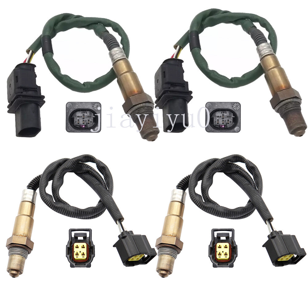 Set of 4 For 14-17 for Chevrolet Silverado 1500 4.3L 5.3L 6.2L New Oxygen O2 Sensor