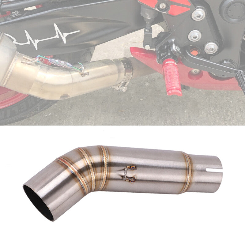 51mm Muffler for Suzuki GSXR 750 600 Motorcycle Exhausts Mid Link Pipe Slip On