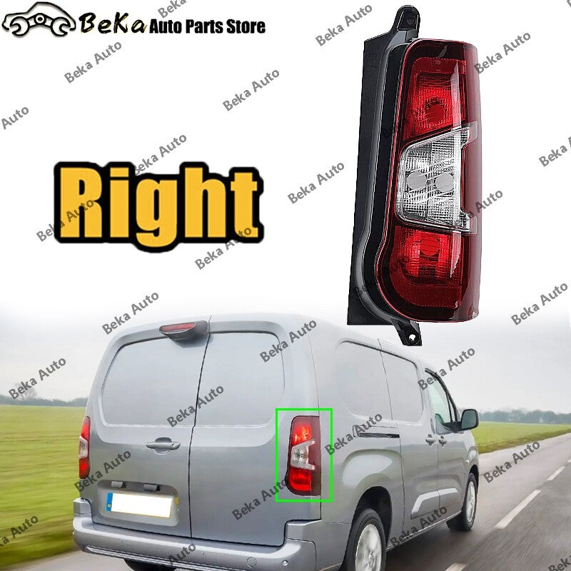 for Peugeot Partner Van 2019 2020-23 Right side tail Lamp Tail light 9819235880