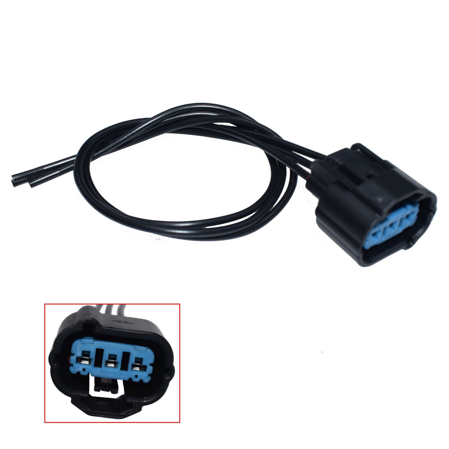 for Honda 300EX 400EX 450R TRX450R New Tail Light Connector Pigtail Plug 3-Way