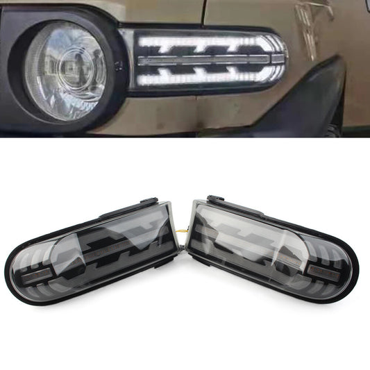 Fog Lamp Daytime Running Light DRL Turn Signal Light for Toyota FJ Cruiser 07-21
