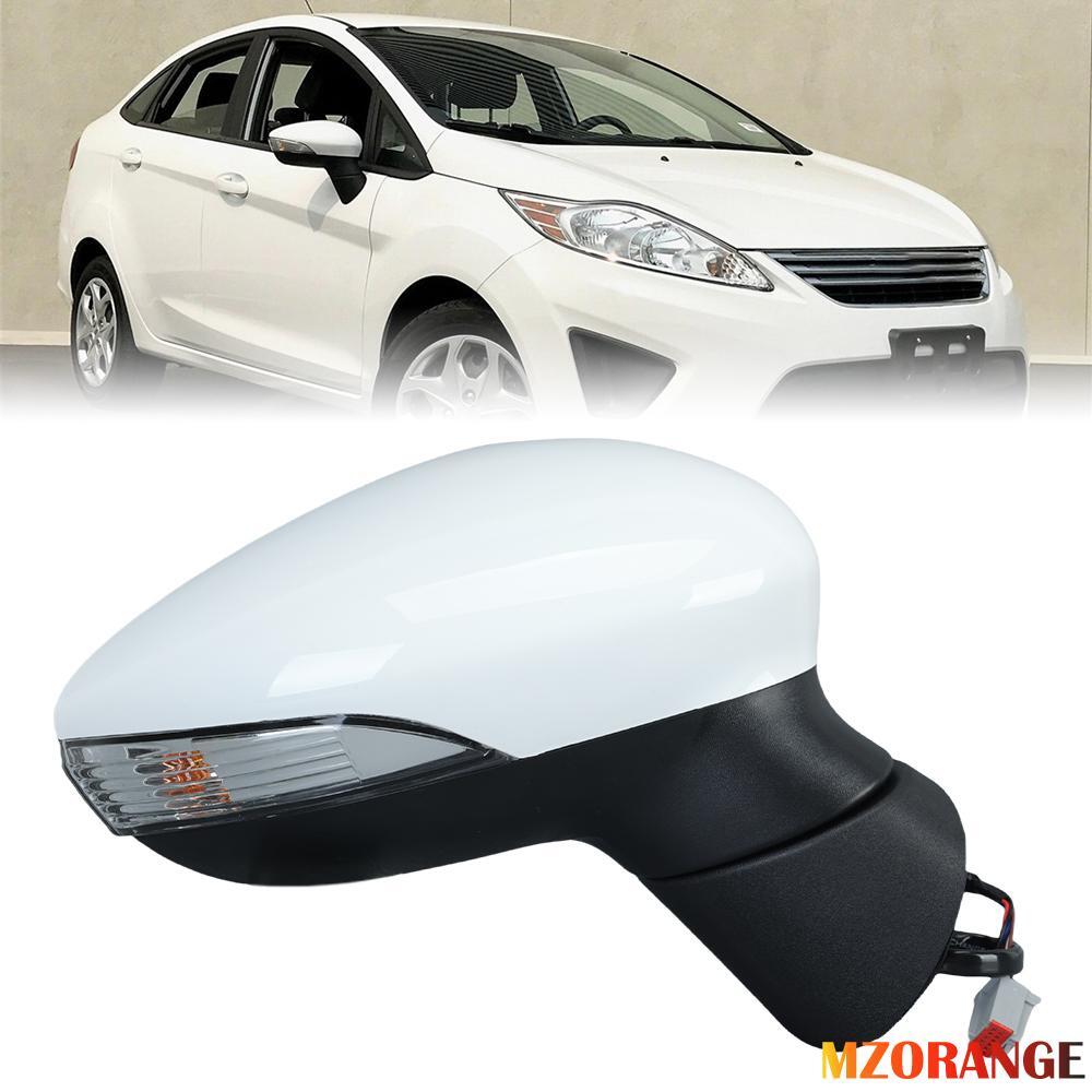 F¨¹r for Ford Fiesta MK7 2013-2017 Rechts Au?enspiegel Manuell Beheizbar Wei?