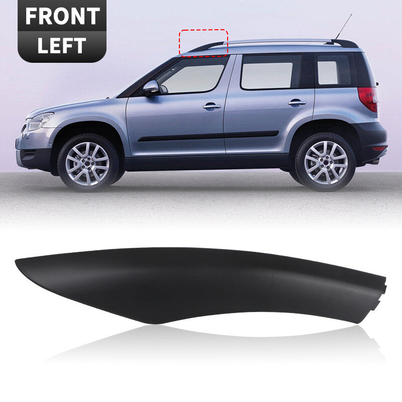 Roof Rack Rail End Cover Shell Cap fit Left Front for Skoda Yeti SUV 2009-2018