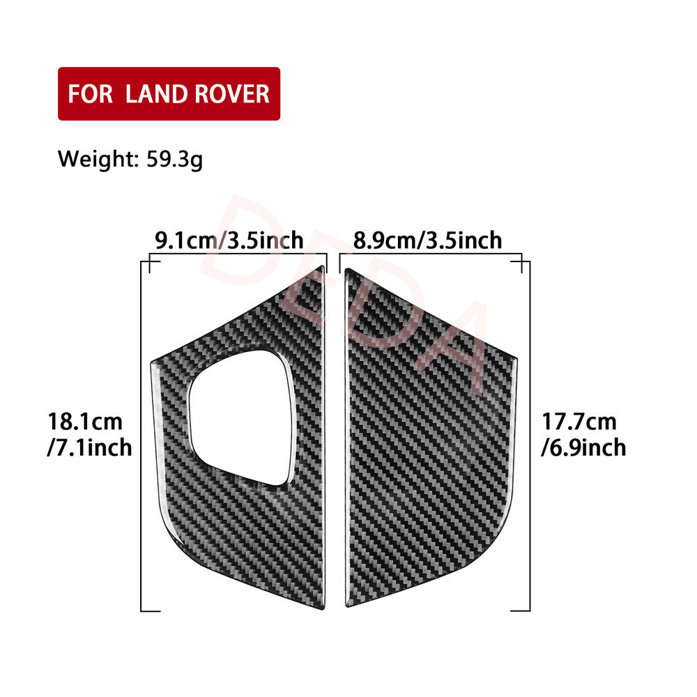 for Land Rover Discovery Sport 2015-19 RHD Center Console Side Panel Trim Carbon