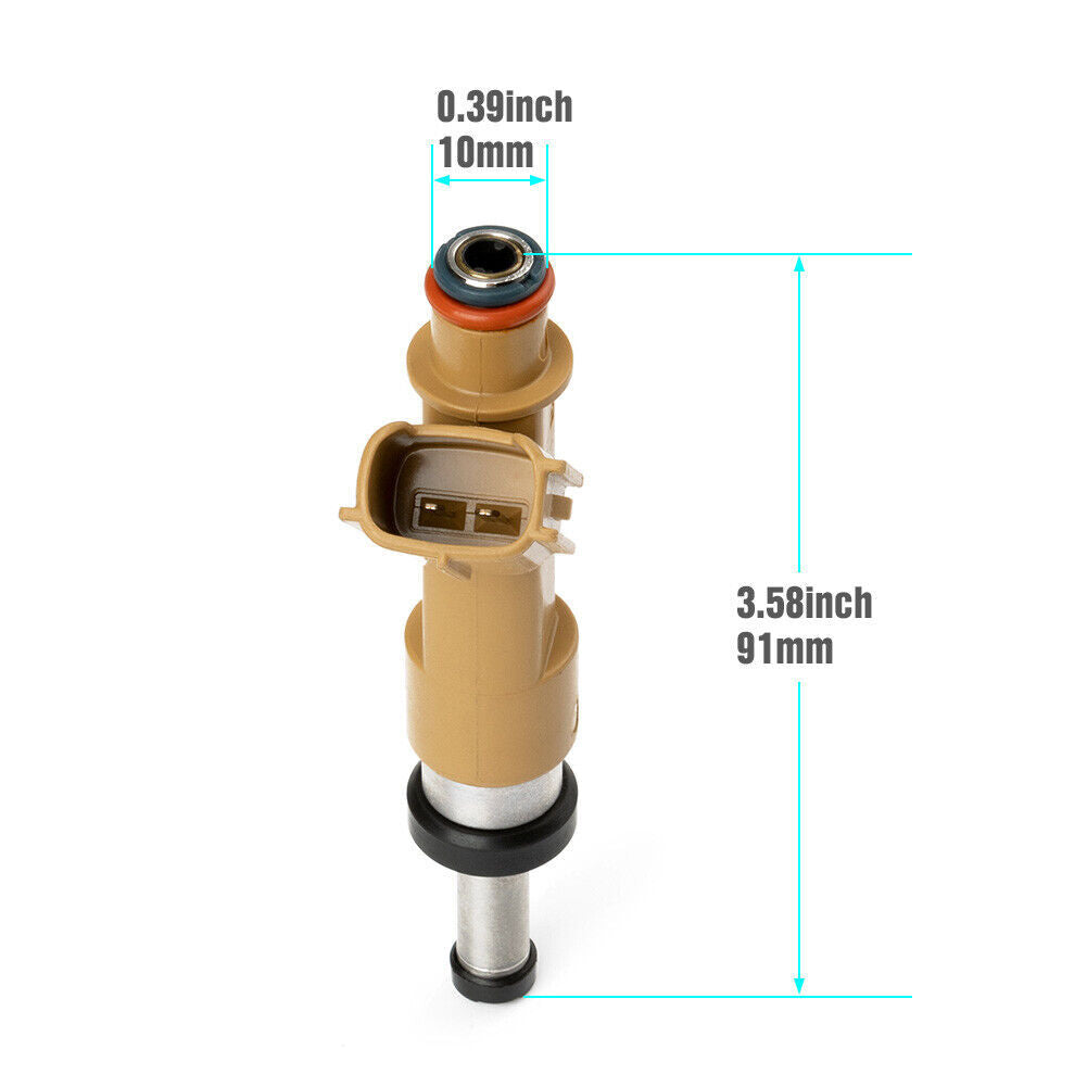 4-piece fuel injector kit 23250-0T020 for Toyota for Corolla 2009-15 1.8L 2ZR-FE (Matrix)