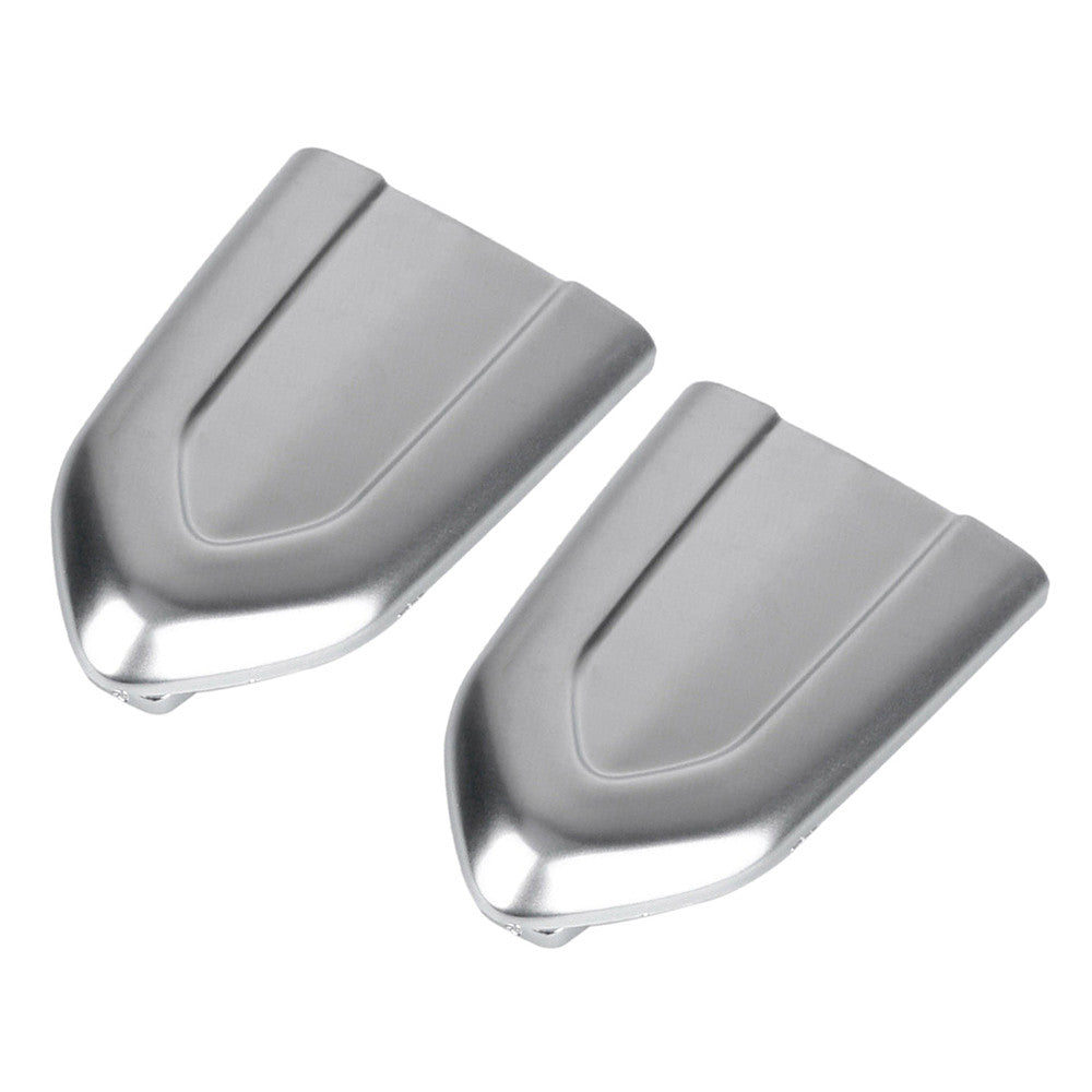 2Pcs For 2013-2019 ATS CT6 CTS XT5 XTS Door Lock Cylinder Chrome Cover Trim Cap
