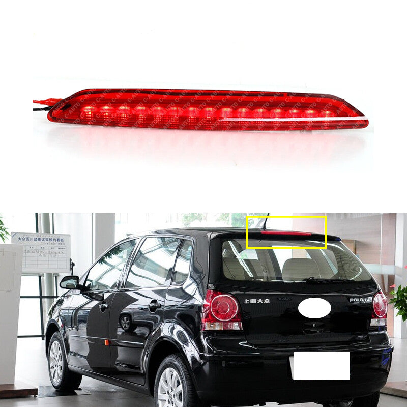 Third Brake Lamp High-Mount Stop Light for VW Polo 9N 2002-2010 6Q6945097 5PC