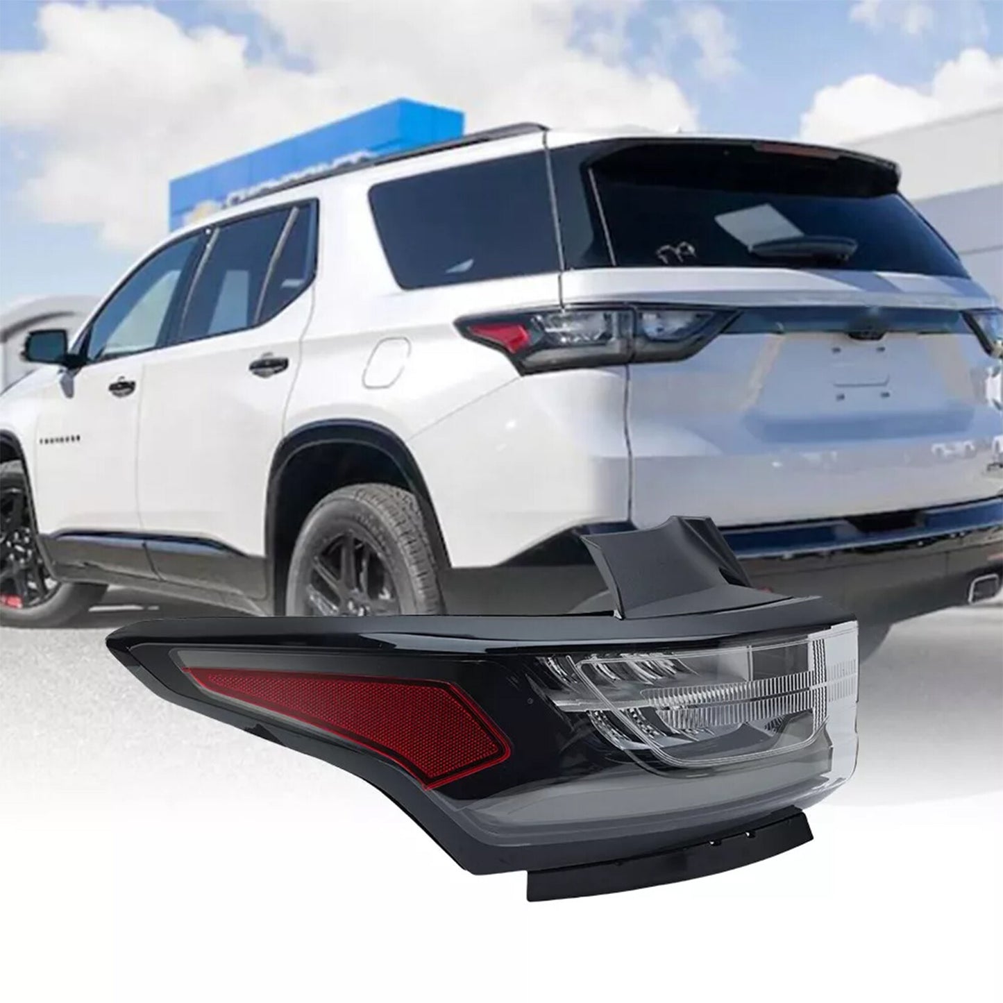 for Chevrolet Traverse 2018 2019 2020 Taillight Left Outer Tail Light Rear LamBi