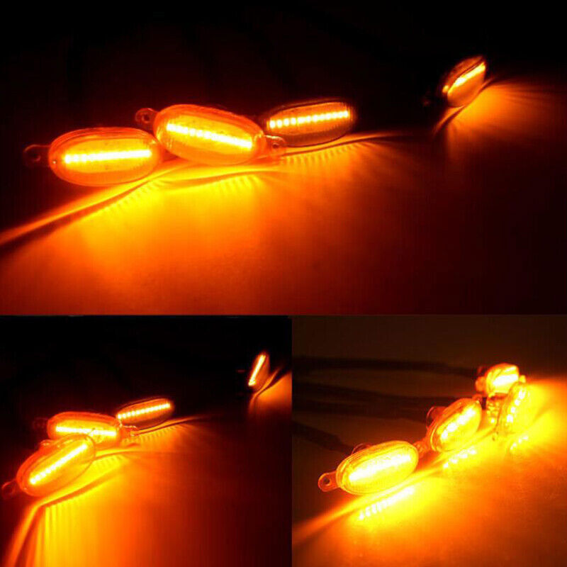 for Ram 2500 2019-2024 Front Grille smoke Amber LED Light Style DRL Lamp
