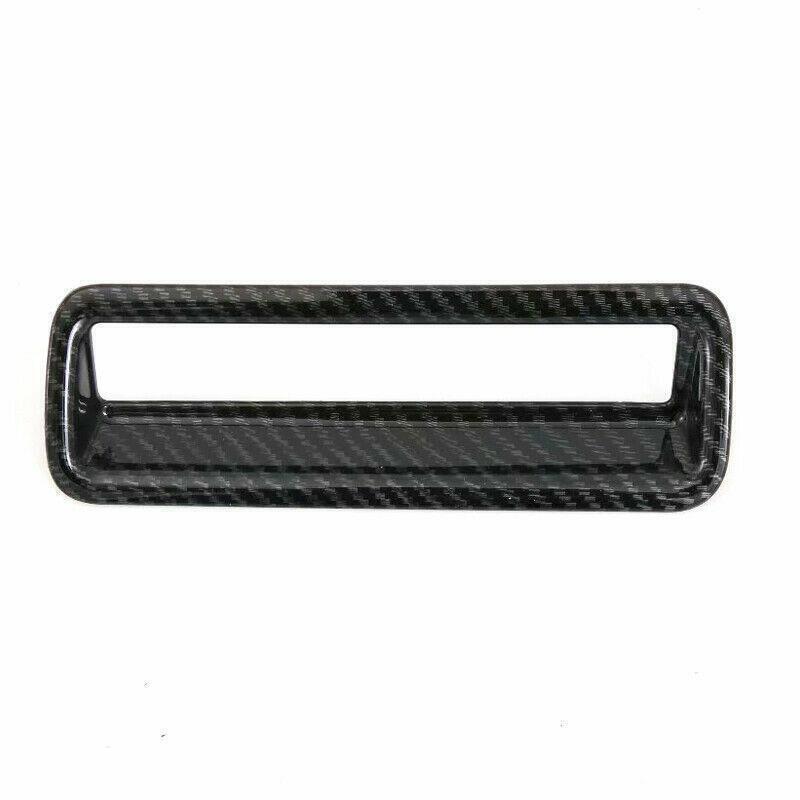 for Toyota RAV4 2019-24 Carbon Fiber Headlight Switch Button Cover Trim Frame 1X
