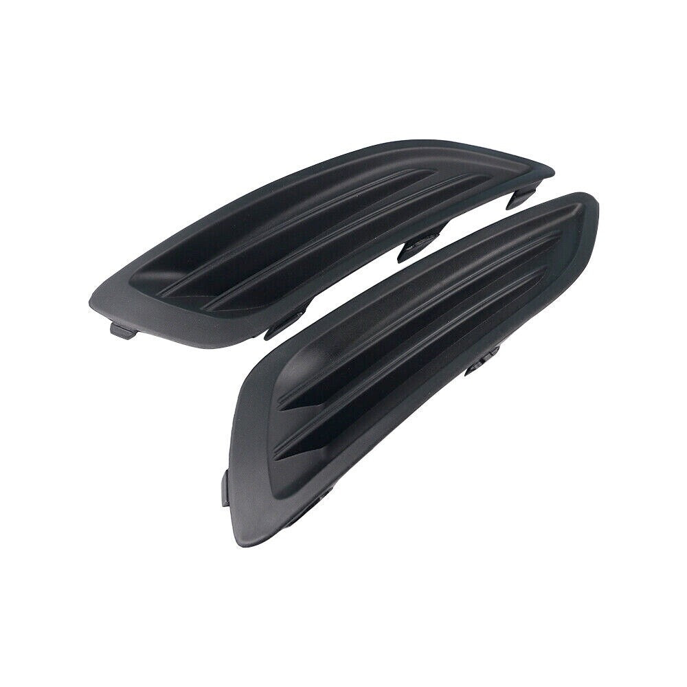 Pair Front Bumper Fog Light Lamp Covers Left Right for Ford Fiesta 2013-2016