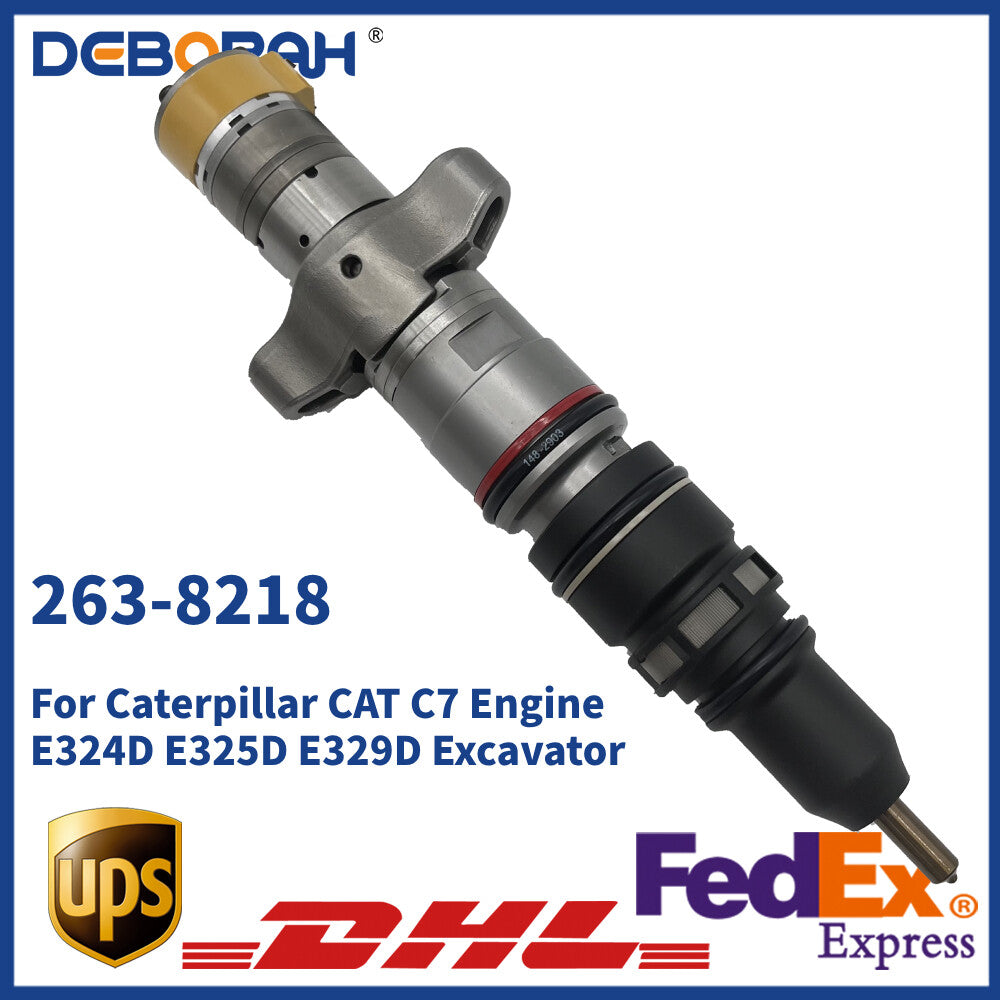 263-8218 Fuel Injector Assy for Caterpillar C7 Engine E324D 325D E329D Excavator