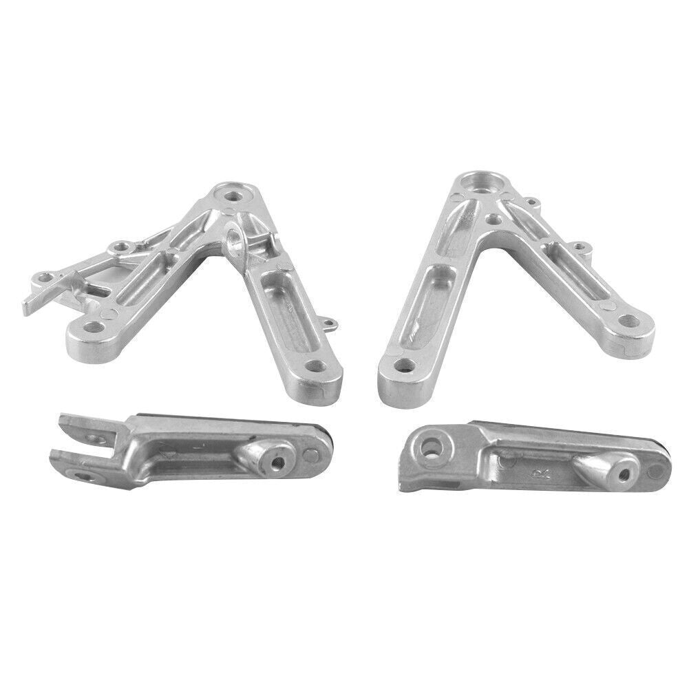Front Rider Foot Pegs Footrest Brackets for HONDA 1990 1991-1997 CBR250 MC22