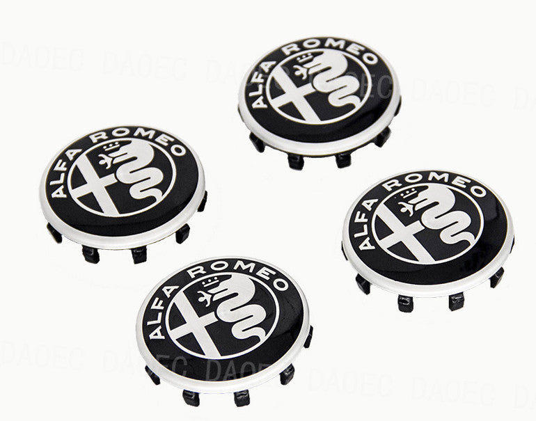 4x69mm Weds Sport Chrome Bezel Cap Decal Badge Wheel Center Cap Hub Cap TE37