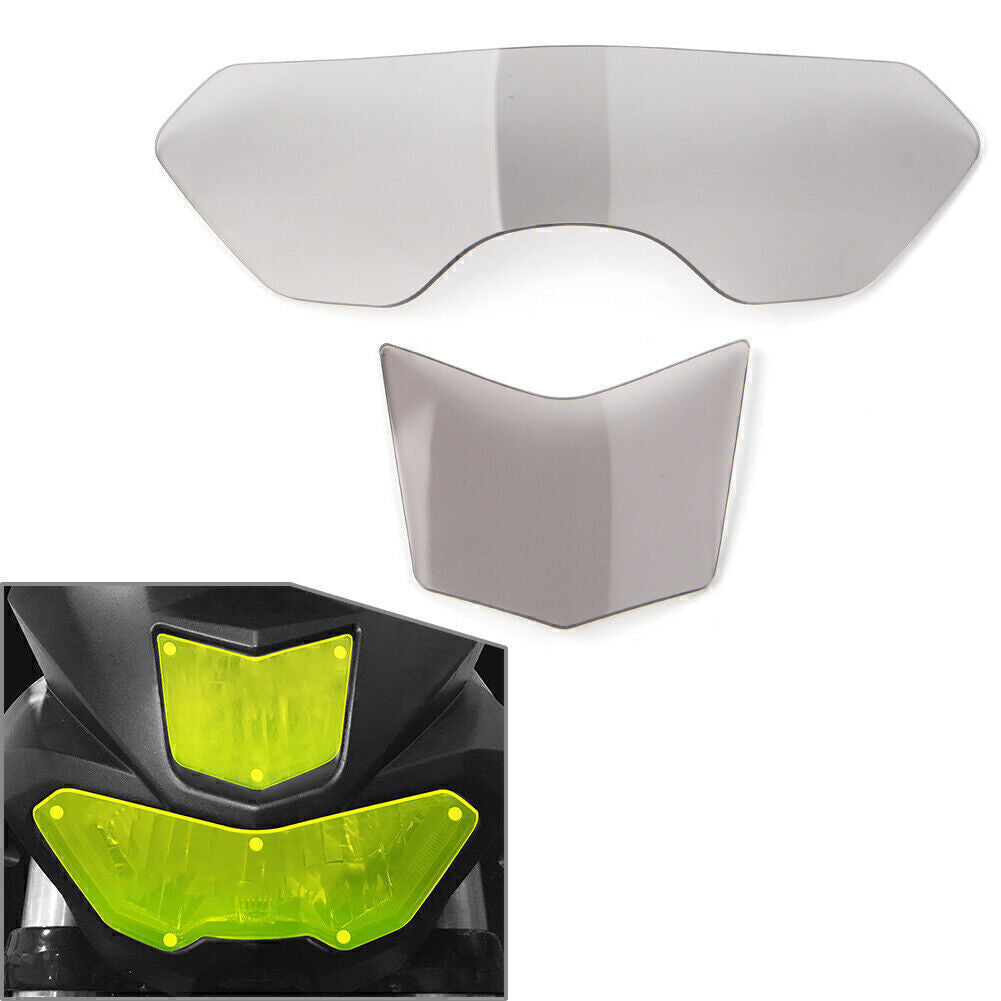Headlight Guard Shield Screen Lens Cover Smoke for YAMAHA MT-15 M-SLAZ 2016-2018