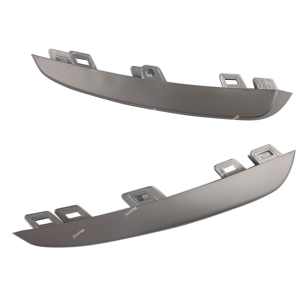 Front Left+Right Bumper Grill Lateral Decorate Trim for BMW X1 2013-2015