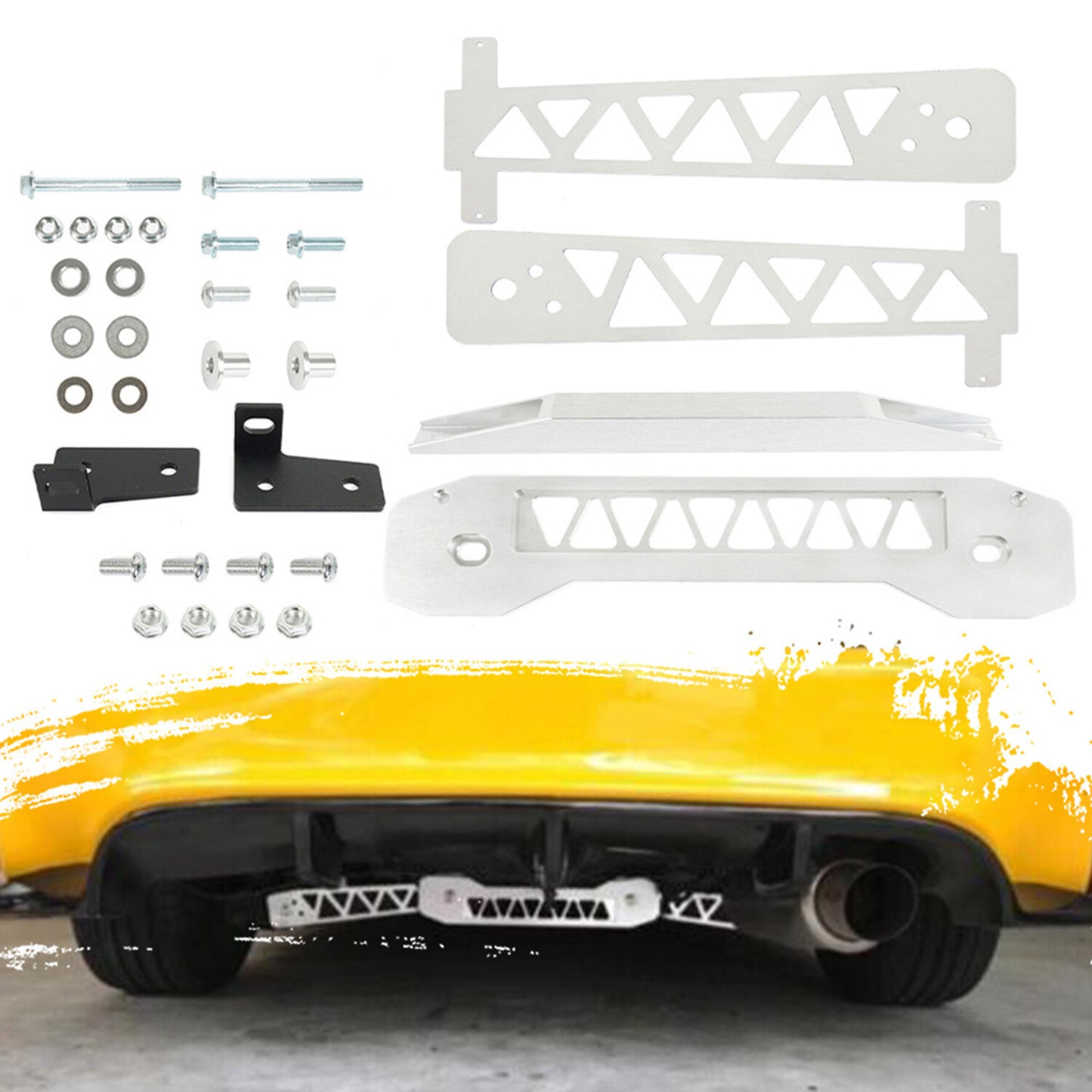 Rear Lower Control Arm Dummy For 2006-2011 for Civic FD FB Tie Bar Subframe Brace