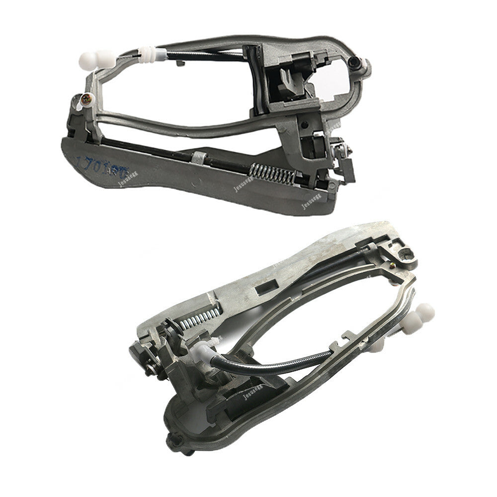 2X Exterior Door Handle Carrier Rear Left Right Side Outside for BMW for X5 E53