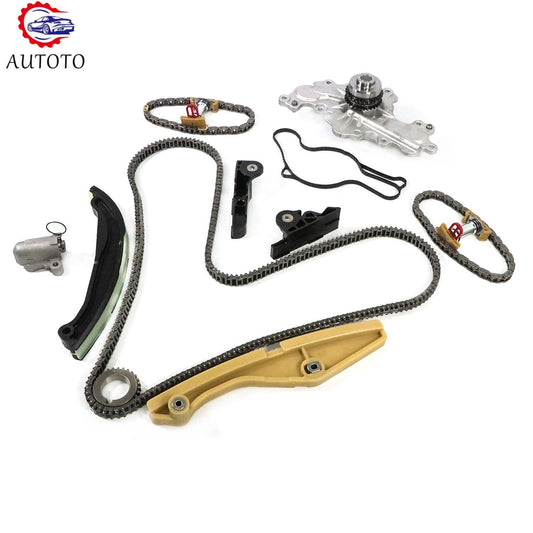 Timing Chain Kit Water Pump For 13-17 3.5L for Ford Edge Taurus for Lincoln MKX MKS