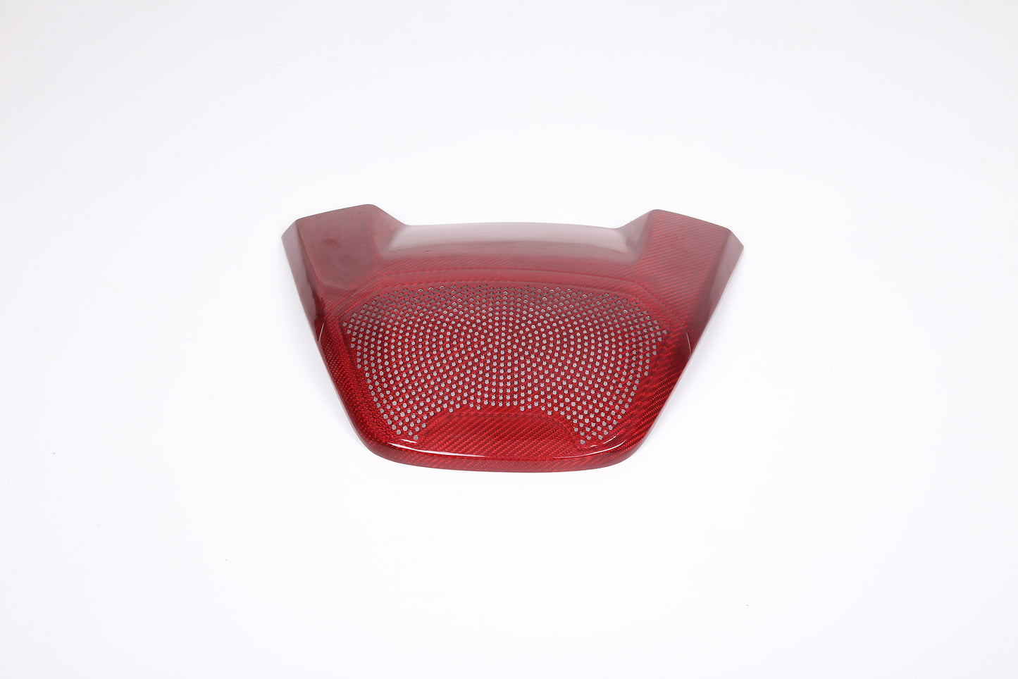 ABS Red Center Central Cup Holder Frame Trim Cover for Toyota Tundra 2022-2023