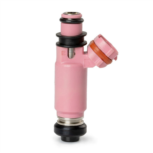 Set of 4 Fuel Injector 195500-3910 16611AA370 for Subaru JDM STi 565CC Pink
